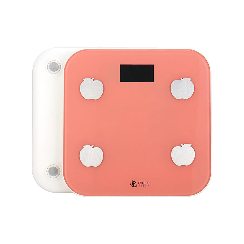 Full Abs Plastic Bluetooth Body Fat Scale With Smartphone App