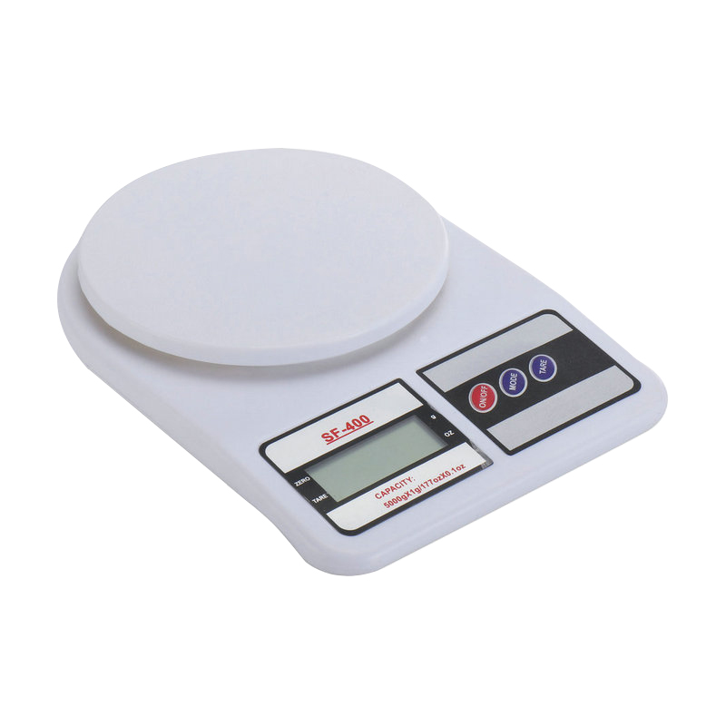 Jw-214 White Digital Plastic Kitchen Scale