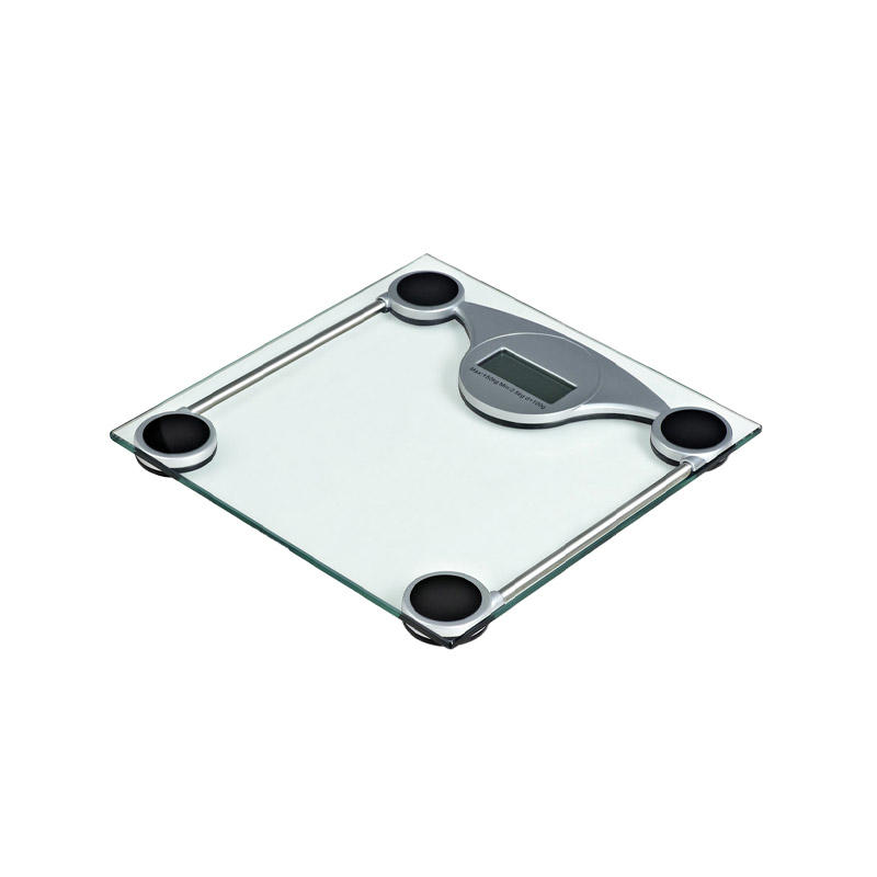 Basics Clear Glass Digital Bathroom Scale